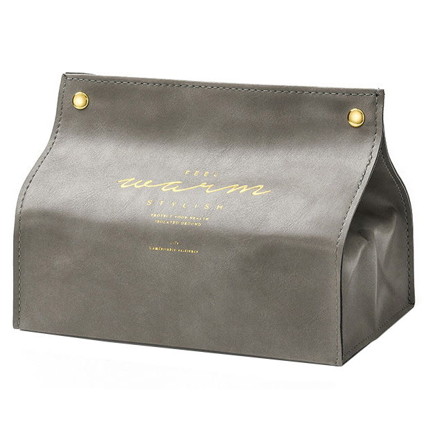 جعبه دستمال کاغذی چرمی